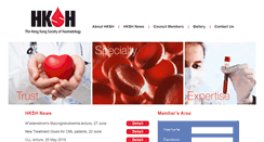 Desktop Screenshot of hksh.org